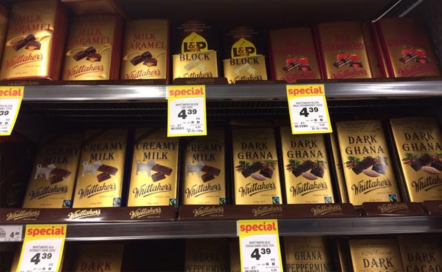 Whittaker's (ウィッタカース) チョコレート