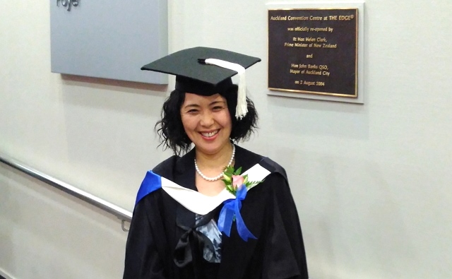 Auckland University of Technology（AUT）卒業