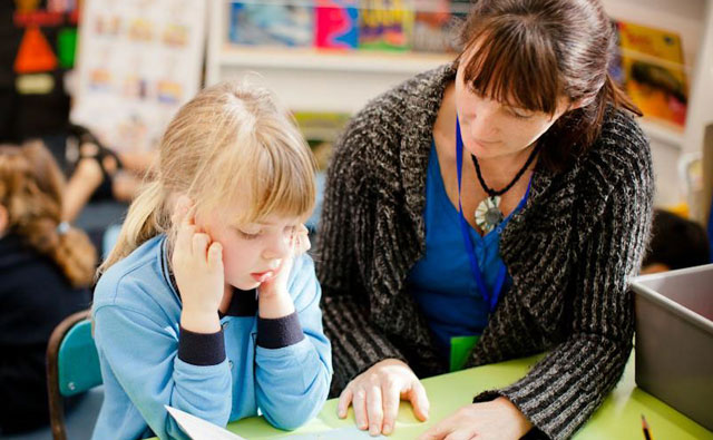 キャンベルズ・ベイ小学校の授業風景