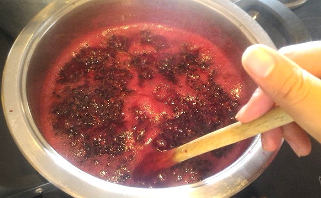Elderberry ジャム作り