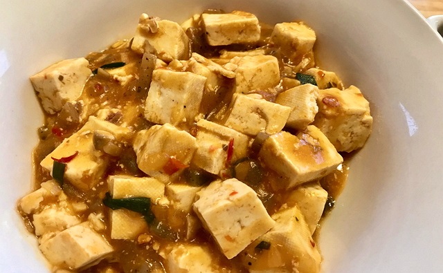 肉無し「麻婆豆腐」