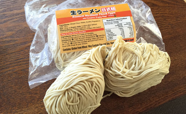 Champion 生ラーメン 日式麺