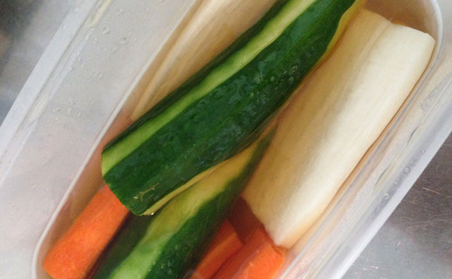 ベーシックな野菜の漬け物