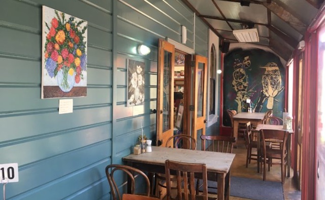 Under the red verandah