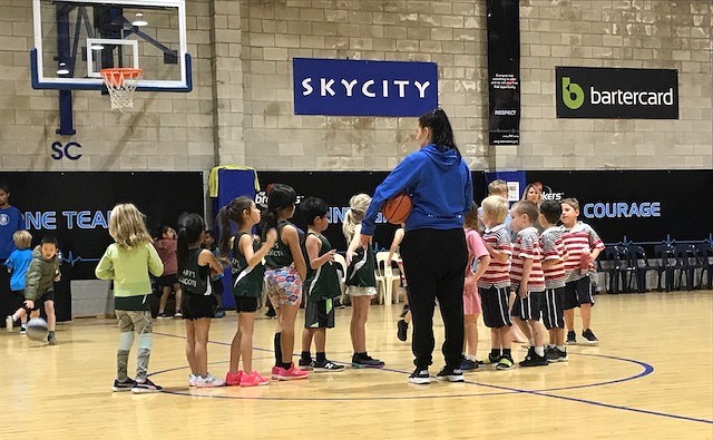 NZでバスケットボールを楽しみたい子供たちのために